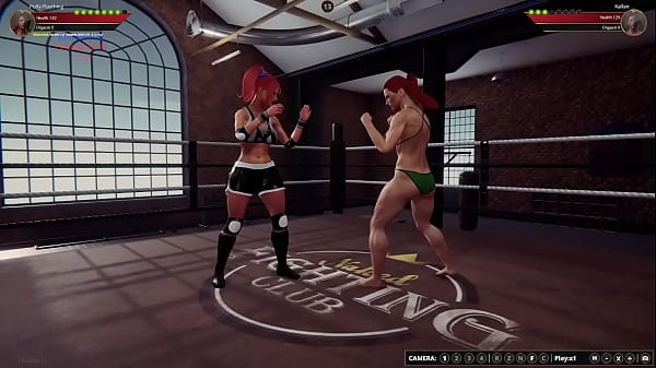 Polly vs kallan nf3d female mma battle 