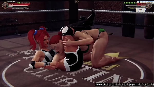 Polly Plaything VS Kallan Naked Fighter 3D