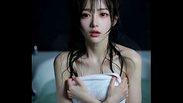 Beautiful petite asian girl having oral sex ai generated