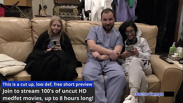 Dr Tampa - Bratty Orphan's Cheerleading Physical - Jasmine Rose 