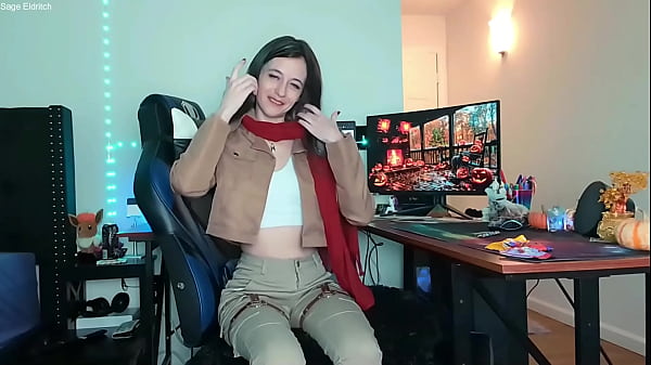 Trick & treat on halloween with sage butthole footjob with shrink vore 