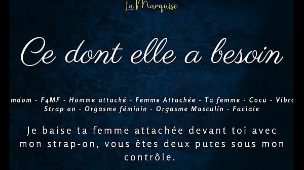 Play MP4 - Ce dont elle a besoin - french femdom couple humiliation