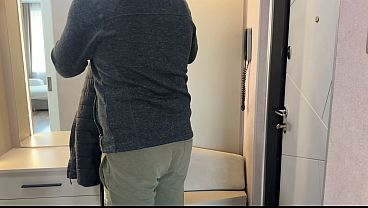 Stepson brazenly fucked stepmom while stepdad was not home deep throat loud moans pov big dick tiny pussy 