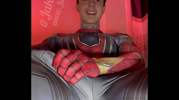 Jakipz Playing With His Huge Dick In Different Cosplays Before Cumming 