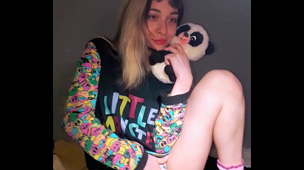 Bonneyuwu 15 08 pijama masturbacion_dildo y_peluche