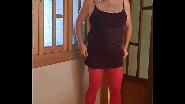 Crossdressing In Hot Red thumbnail
