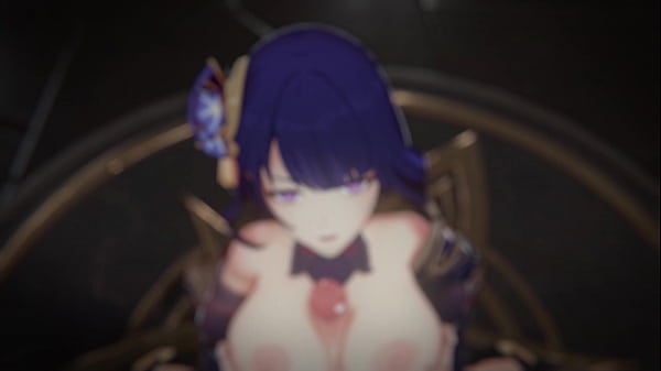 Passionate sex with Raiden Shogun 