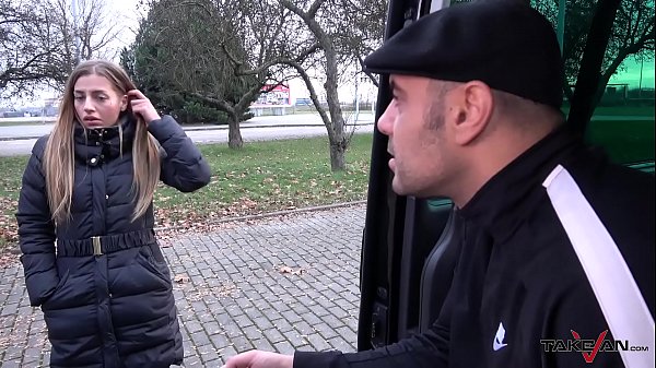 Play MP4 - Bus station drive after wild fuck in van