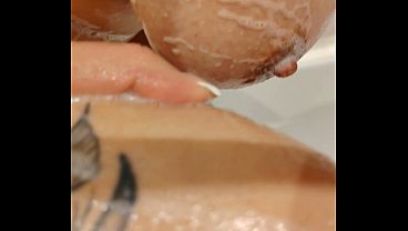 Amateur Wife Emma. Wet Real Girl In Shower thumbnail