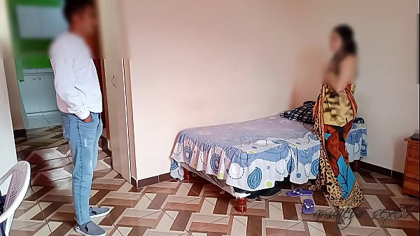 I discover my neighbor with her lover and to say nothing i end up fucking her too when we are alone in the house she wanted to try my cock in her ass