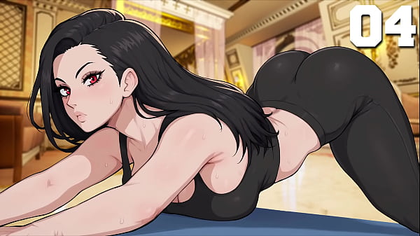 Haunted By Femdom #04 - Yoga With Beautiful Busty Futa Showing Her Big Bulge In Her Yoga Pants