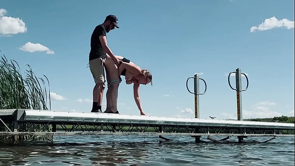 Girl Fucked Out in the Open at the Lake 