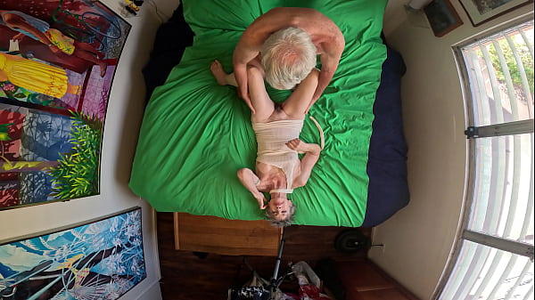 We put up the cameras, pulled out the greenscreen, and we're fucking in a meadow with butterflies. 