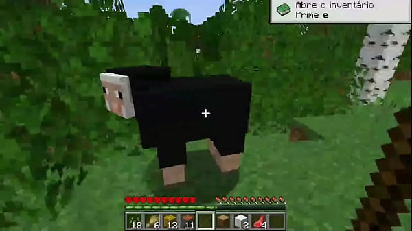 Novinho fazendo gameplay de Minecraft gostoso hardcore 