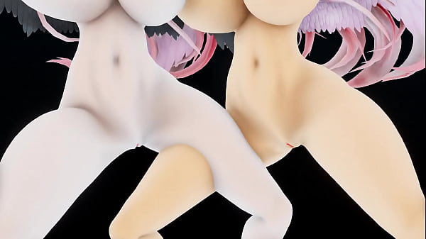 Angel vs devil mmd