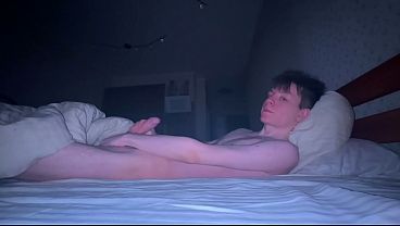 Huge Cumshot From A Skinny Boy With A Surprisingly Big Cock 