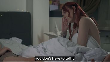 My stepdaughter sneaks into my bed on new year's will i teach her how to ride my cock 