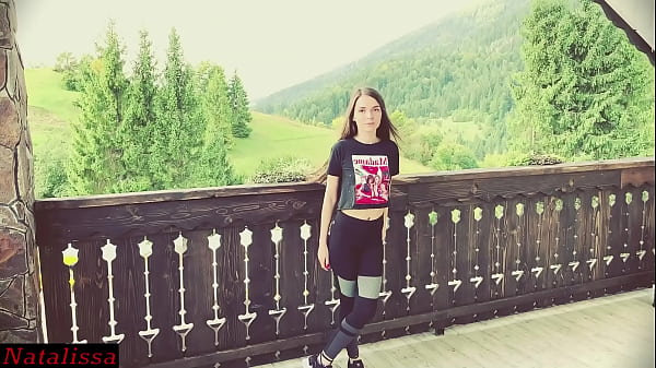 Morning Creampie On A Hotel Terrace With Amazing Mountain View - Natalissa thumbnail
