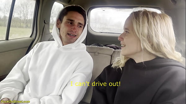 Cute Blonde Teen Gets Fucked By Her Breakdown Helper Extreme Wild On The Car Backseat thumbnail