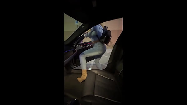 Big tit blonde fucks uber driver in exchange for a ride and asks for a creampie