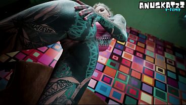 Doggy Ass Fucking with My Thick Metal Toy