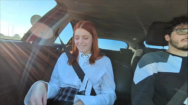 Car Sex With My Teen Stepsister, Redhead Hot Girl, Creampie (dia Italiano Amatoriale) thumbnail