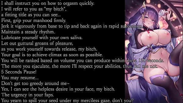 Asmr joi genshin raiden quickshot 