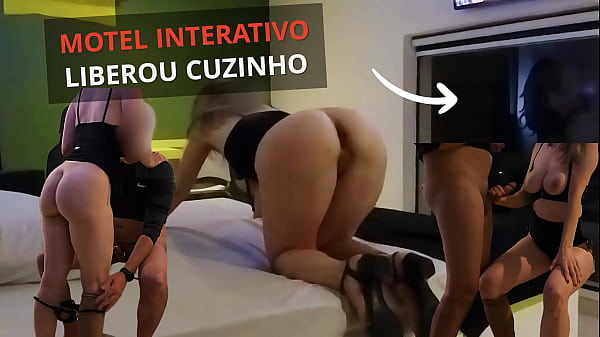 Interactive Motel: He Fucked My Ass And Came Inside. The Condom Slipped Off And He Fucked Me Raw. The Cuck Just Watched - Macho Comeu E Gozou No Cuzinho. A Camisinha Saiu Foi No Pelo. Corno S&oacute; Olhou thumbnail