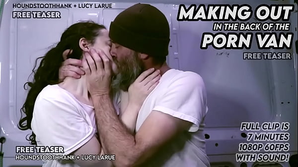Making out with hank in the back of the porn van