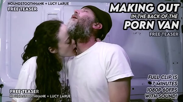 Making out with hank in the back of the porn van 