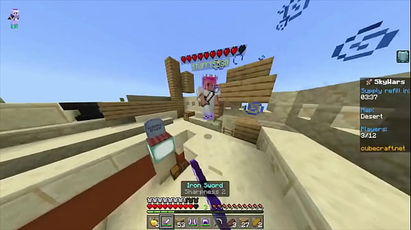 Cubecraft Skywars SoloGameplay Minecraft Bedrock