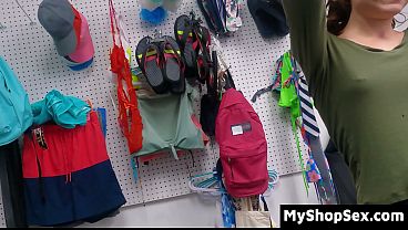 Nonton Her Bag Is Filled With Stolen Items, So The Security Guard Has To Check She Hasn&rsquo;t Taken Anything Else - Myshopsex thumbnail