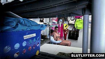 Officer Tony Marzo has to conduct a thorough cavity search to Remy Woods 