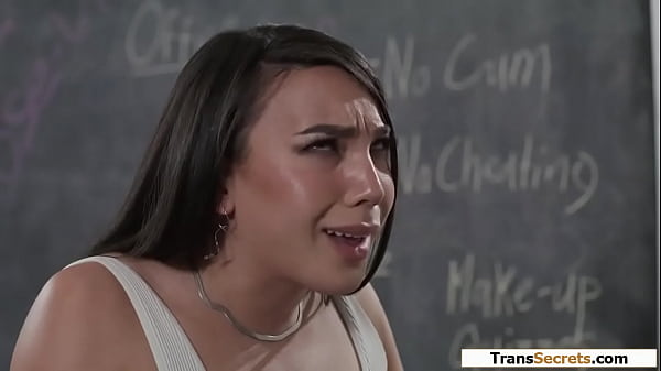 But stepdad Im sure we can arrange something to up my grade.Im quite good with my mouth and I bet youve always wanted to anal your tgirl stepdaughter 