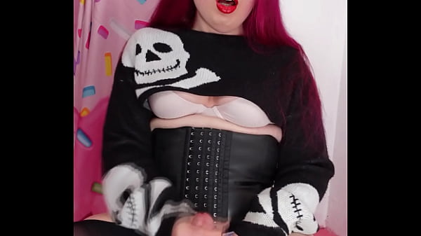 BBW Shemale Pinky Huge Dick Cumshot 