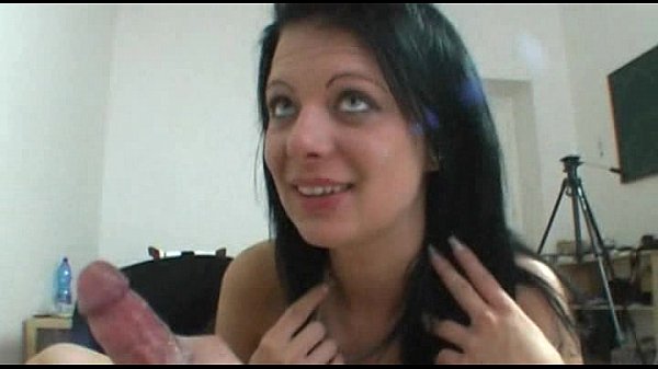 Play MP4 - Rough blow job and double facial for czech brunette