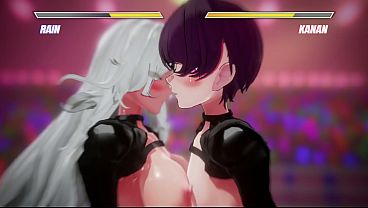 Lesbat nipple battle這個小遊戲是免費的 作者良心啊 