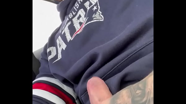 Jerk off_in a Public car_park