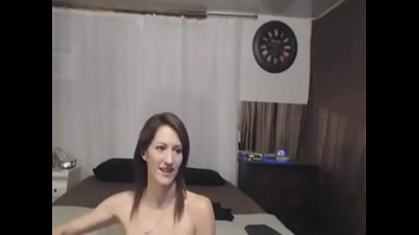 Beautiful brunette babe ride a hard cock