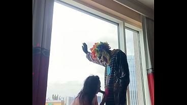 Nonton Big Booty Latina Taste Clown Cock For The First Time & Enjoyed It! thumbnail