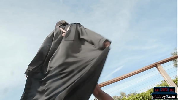 Tall black MILF model Ana Foxxx_strips and takes a hot bath