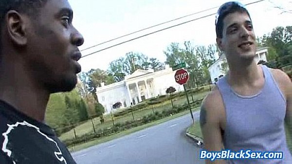 Blacks On Boys - Gay Bareback Hardcore Fuck Video 19 