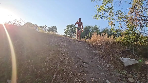 Onlymaya - I Give A Blowjob To A Cyclist I Met In The Woods thumbnail