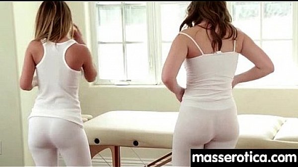 Sensual lesbian massage leads to orgasm 7 