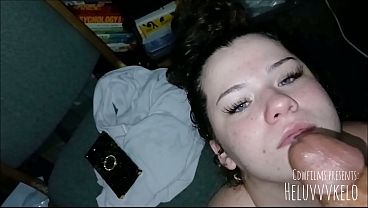 Play MP4 - Heluvvvkelo told him to nut on her tongue then she swallowed