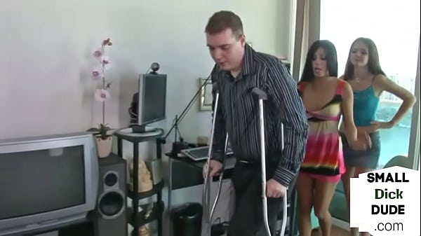 Femdom teens_jerk andhumiliate smallpenis in 3some