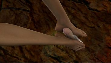 Beautiful Jade And Her Foot Fetish 3d thumbnail