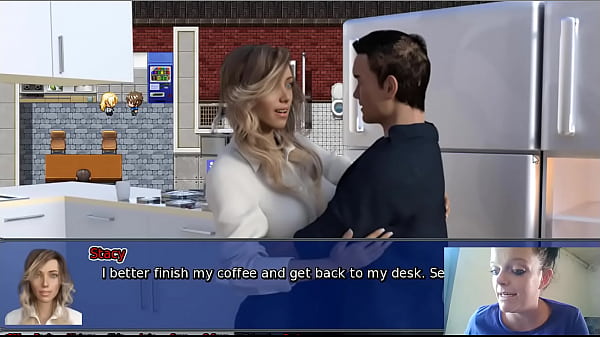 Officewife part 2 staring up my skirt