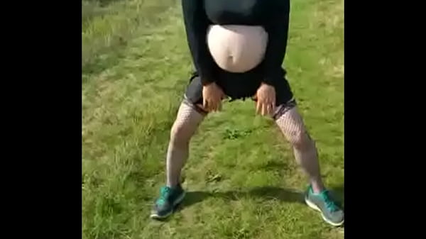 bisexual crossdresser out in publicplays with his_cock andshoots_a load