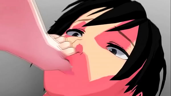 Licking Feet of your Captor - Anime Femdom Trample MMD 